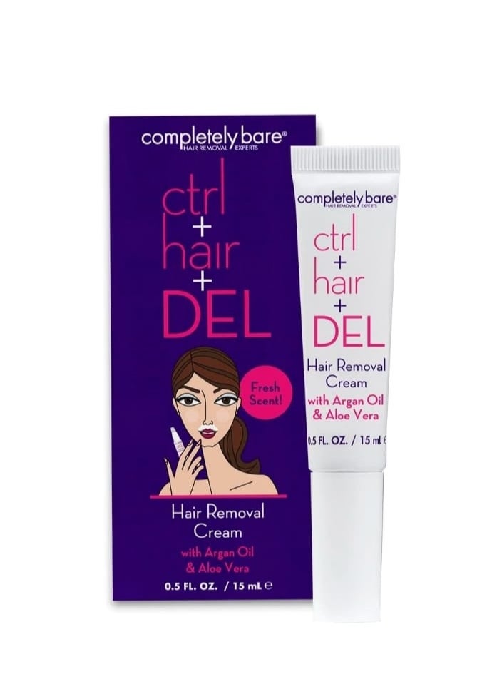 Completely Bare Completely Bare Facial Hair Removal Cream 15ml 