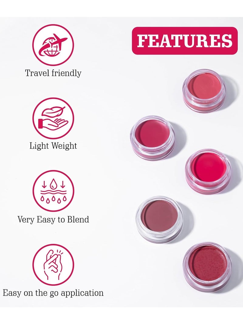 Aravi Organic - Aravi Organic Everyday Lip Cheek Tint Lip Tint Poppy Pink 8G - Image 1