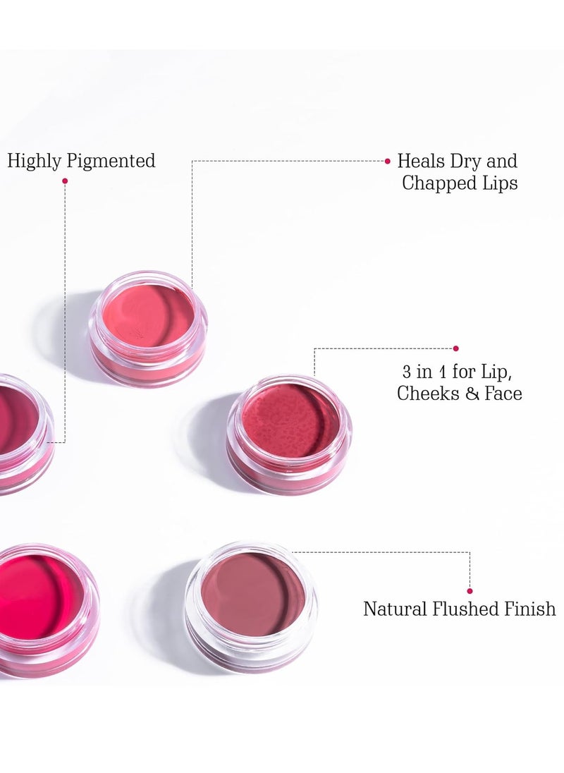 Aravi Organic - Aravi Organic Everyday Lip Cheek Tint Lip Tint Poppy Pink 8G - Image 1