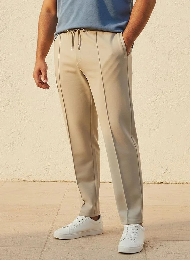 Maxim Maxim Plus Regular Fit Joggers with Pintuck