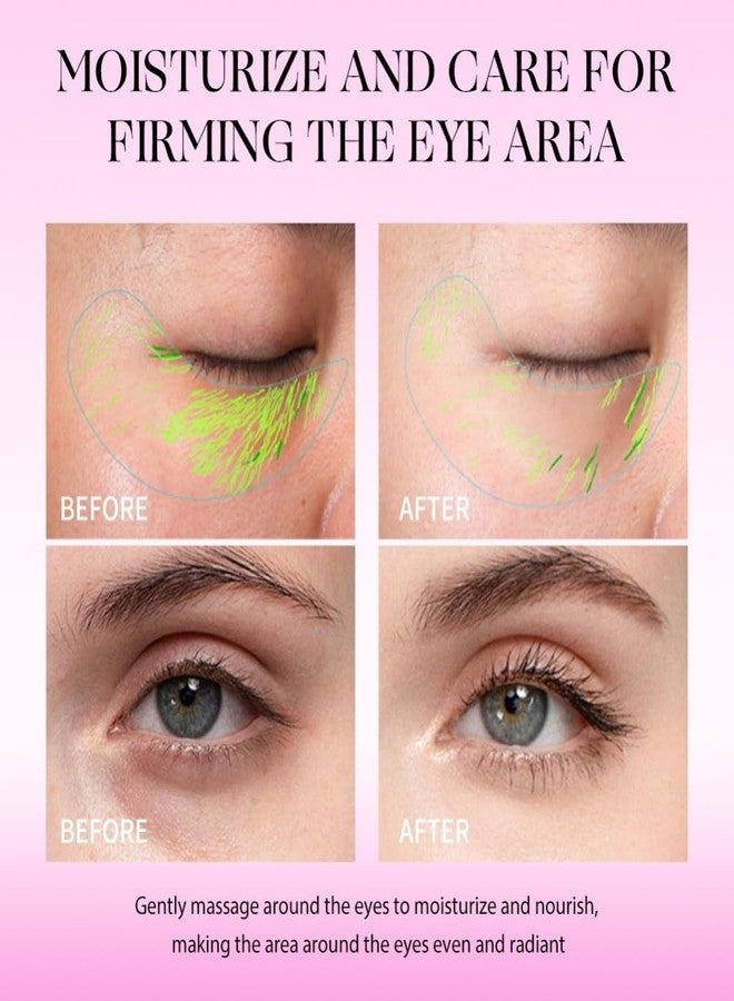 gcdat Collagen Eye Stick - Eye Serum for Wrinkles, Dark Circles, Anti-Aging Eye Cream, Lifting, Firming, Tightening, Depuffing, Nourishing, Collagen Wrinkle Stick, Repair the Eye Area - Image 2