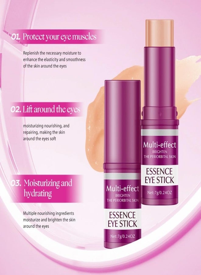 gcdat Collagen Eye Stick - Eye Serum for Wrinkles, Dark Circles, Anti-Aging Eye Cream, Lifting, Firming, Tightening, Depuffing, Nourishing, Collagen Wrinkle Stick, Repair the Eye Area - Image 3
