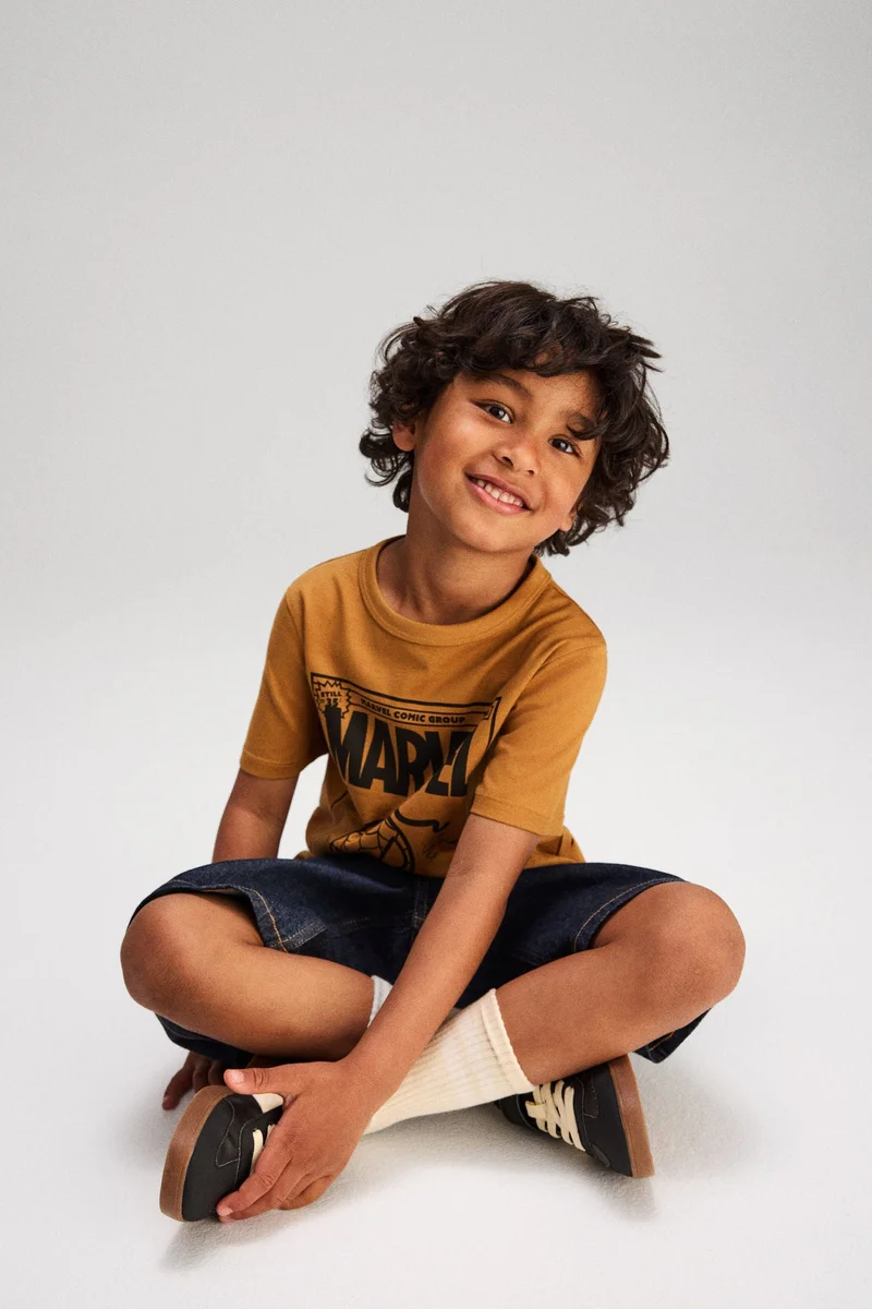 H&M Printed cotton T-shirt