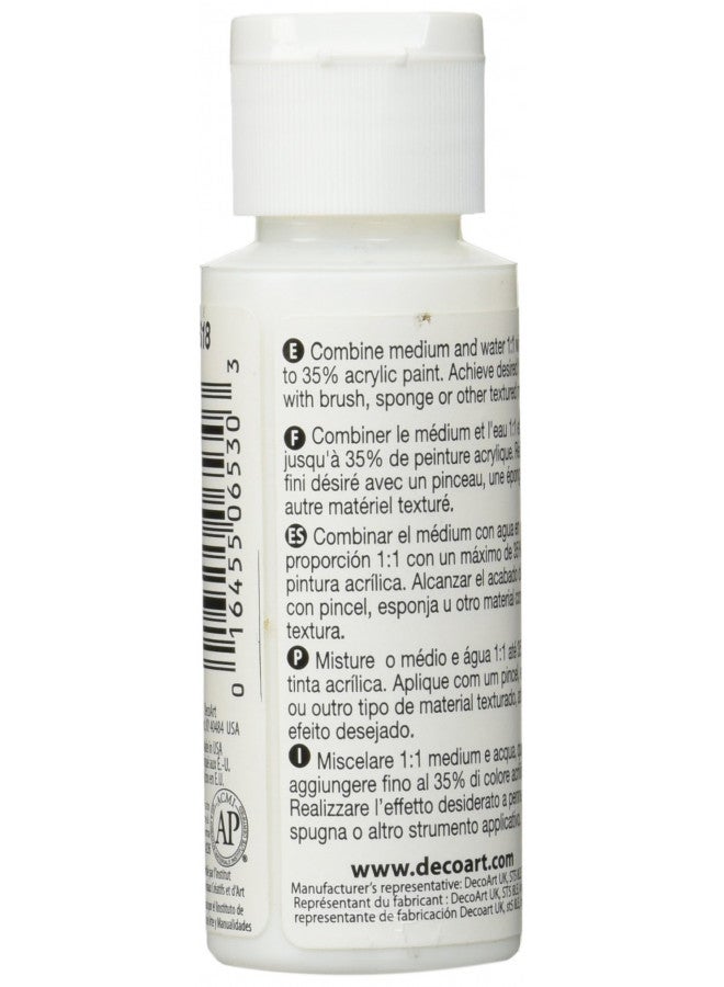 DecoArt Americana Mediums Glazing Paint, 2-Ounce, 2 Fl Oz (Pack of 1) - Image 3