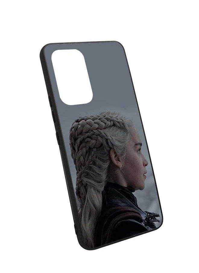 Okteq - TPU Protection and Hybrid Rigid Clear Back Cover Case Arya Stark for Samsung Galaxy A53 5G - Image 1