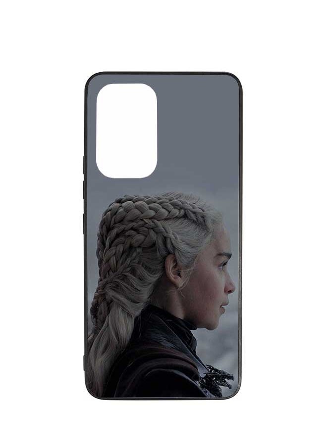 Okteq - TPU Protection and Hybrid Rigid Clear Back Cover Case Arya Stark for Samsung Galaxy A53 5G - Image 1