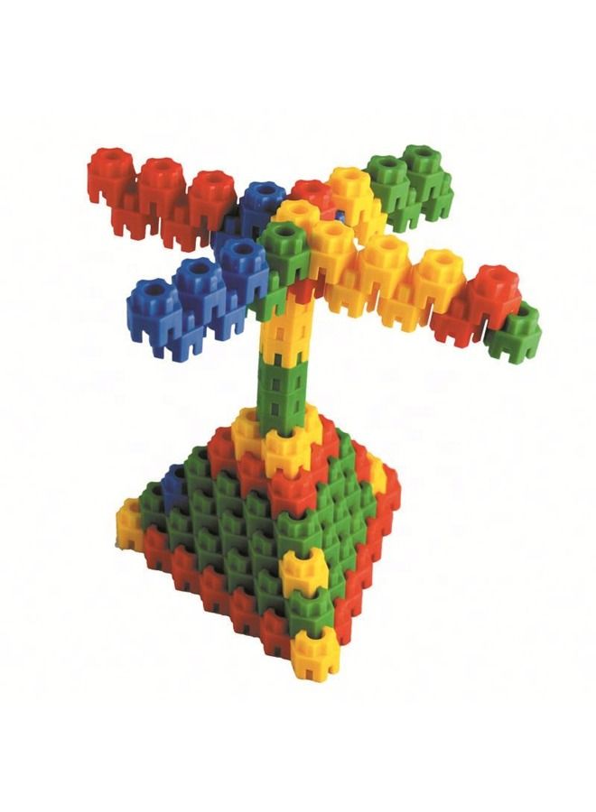 Children Shape Learning Plastic PE DIY Toy Construction Building Blocks  - Image 3