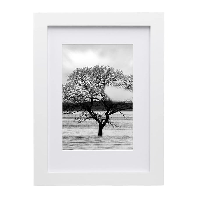 A5 FRAME100 SOLID WOOD WITH 6X4 MATA5 PICTURE FRAMEA5 PHOTO FRAME WITH ACRYLIC148X21CM CERTIFICATE FRAME FOR TABLETOP AND WALL MOUNTINGWHITE