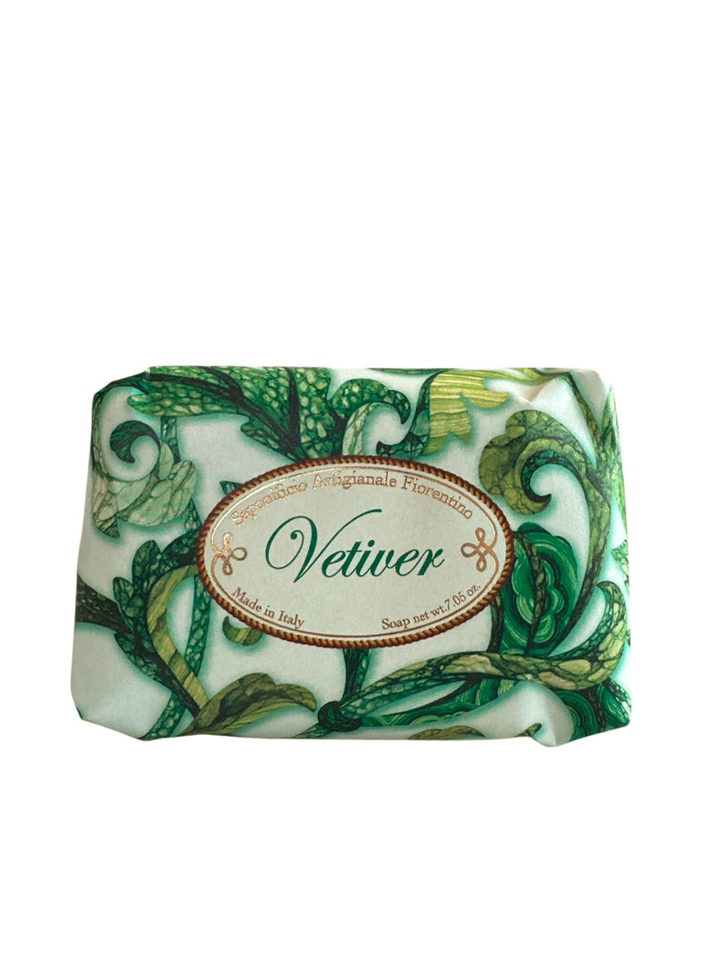 SAPONIFICIO ARTIGIANALE FIORENTINO Vetiver Soap (200g) - Image 2