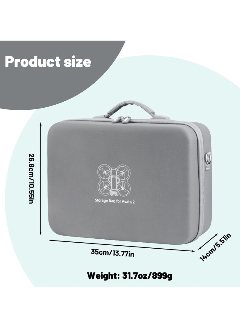 Hard Case for DJI Avata 2 Drone Fly More Combo Waterproof Carrying Case for Avata 2 Protective Case for DJI Goggles 3 & RC Motion 3 Accessories  - Image 2