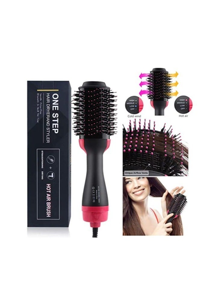 "One-Step Hair Dryer and Volumizer – Hot Air Brush for Wet and Dry Use with Frizz-Free Styling, Three Heat Settings (High, Medium, Low)" - Image 2