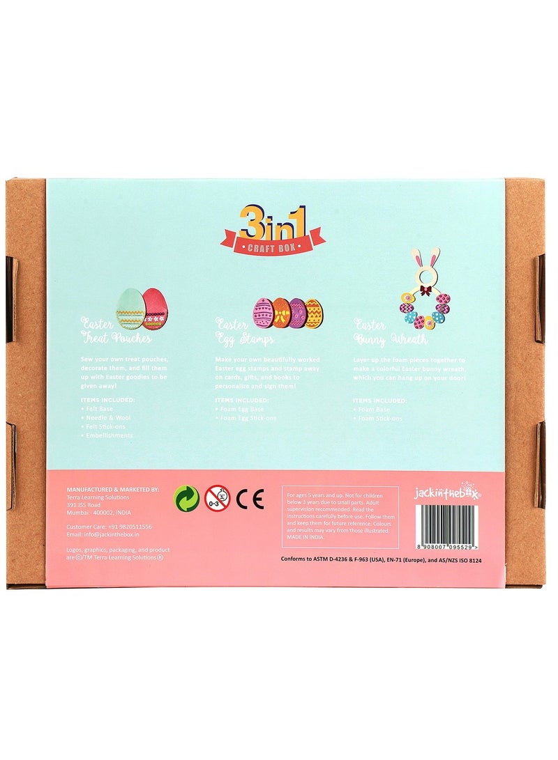 Happy Easter 3 in 1 Activity Box - Image 2