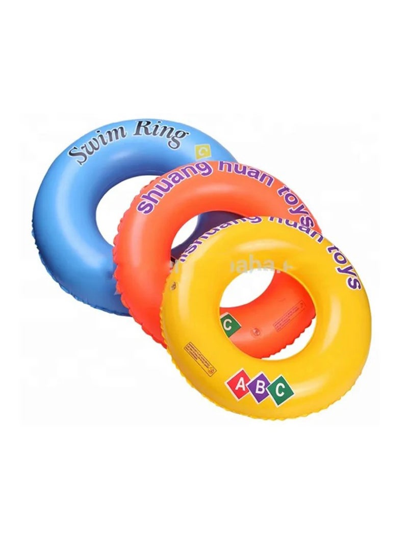 Generic - Swimming float with a diameter of 60cm, in three different colors, suitable for children aged 4 to 5 years. - Image 1