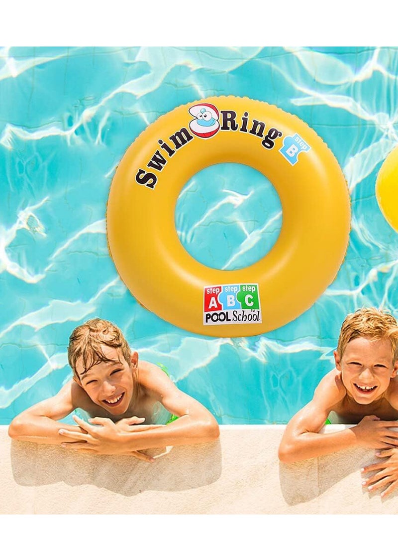 Generic - Swimming float with a diameter of 60cm, in three different colors, suitable for children aged 4 to 5 years. - Image 1