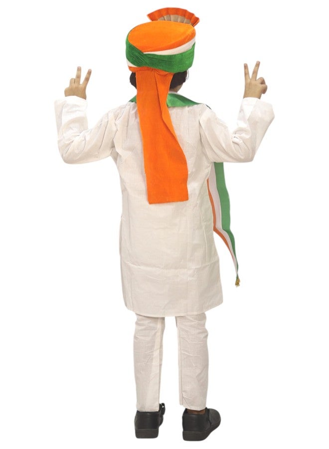 TWINKLE TOTS - Independence Day Republic Day Kurta Pajama Set For Schools & Competition - Image 3