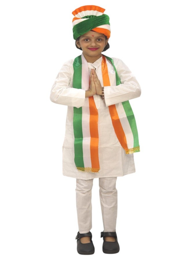 TWINKLE TOTS - Independence Day Republic Day Kurta Pajama Set For Schools & Competition - Image 1