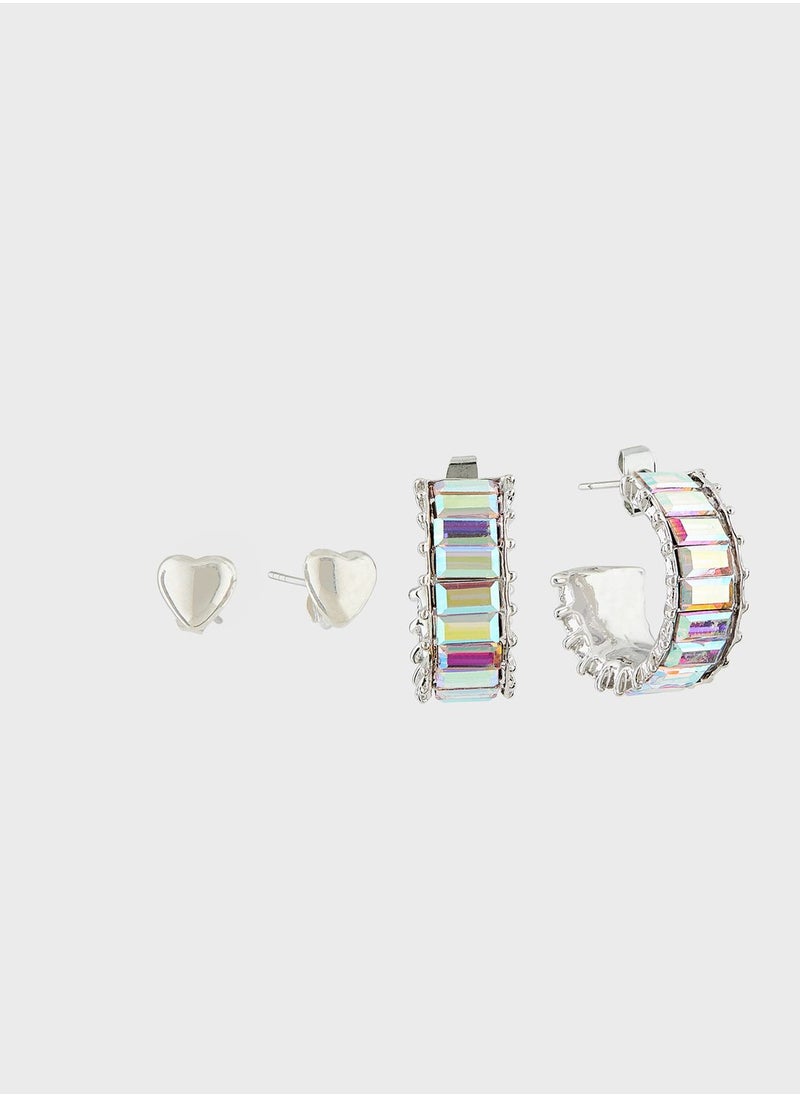 ONLY - Nana 2 Pack Earrings - Image 1