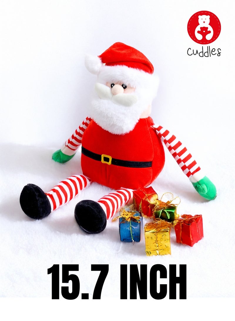 Cuddles Collectible Santa Claus Plush soft toy Long-legged Elf, 40cm  (Gift plush toys for Boys and Girls) - Image 2