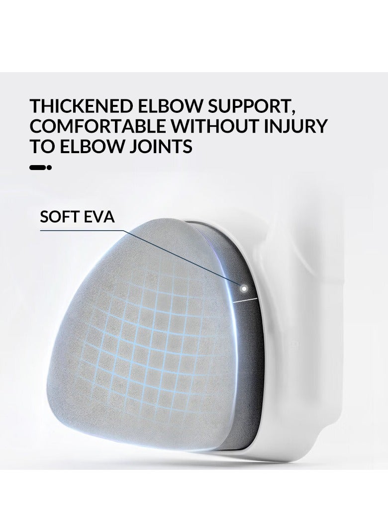 GULFLINK Multi-Functional Balance Board Fitness Core Training Abdominal Board White - Image 5