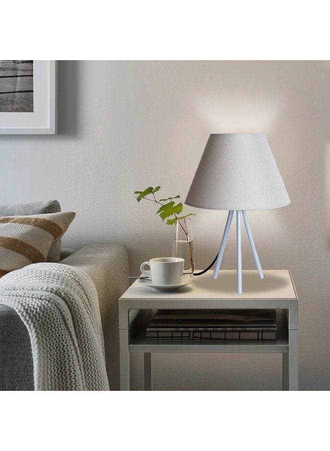 tbshomelamp Metal Table Lamp 45X30Cm - Offwhite