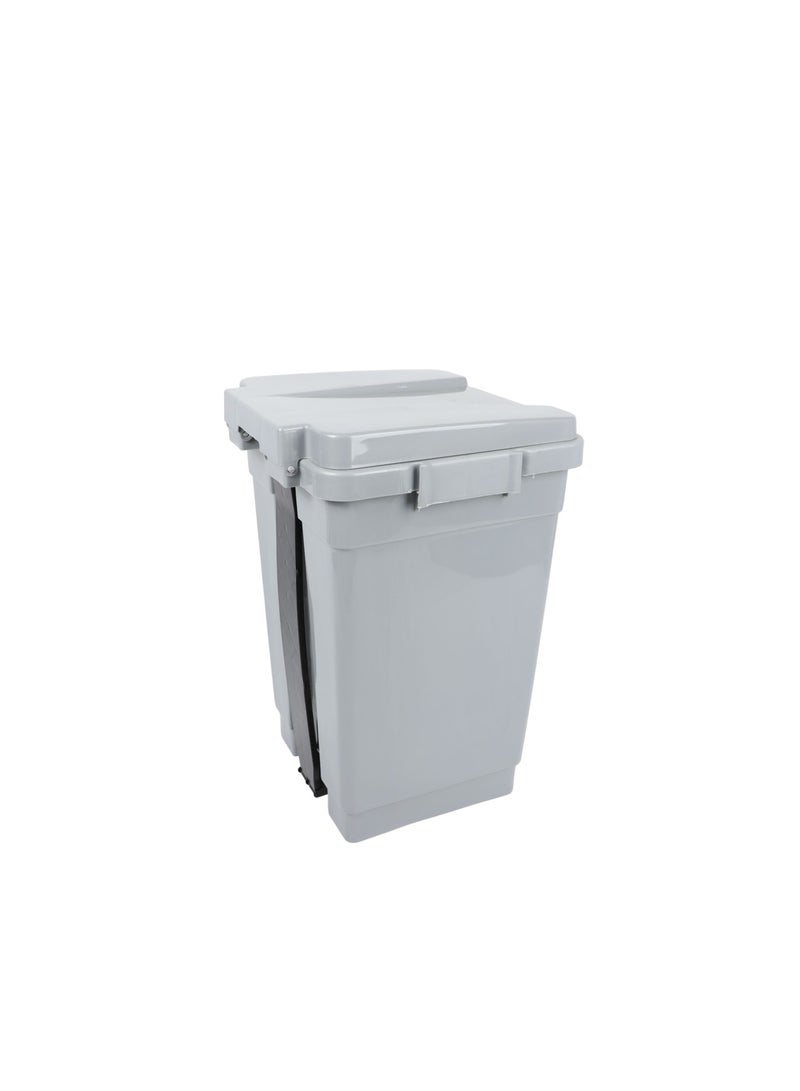 Plastic Dustbin – 60 Liters – Secure Lid with Side Handle - Image 1