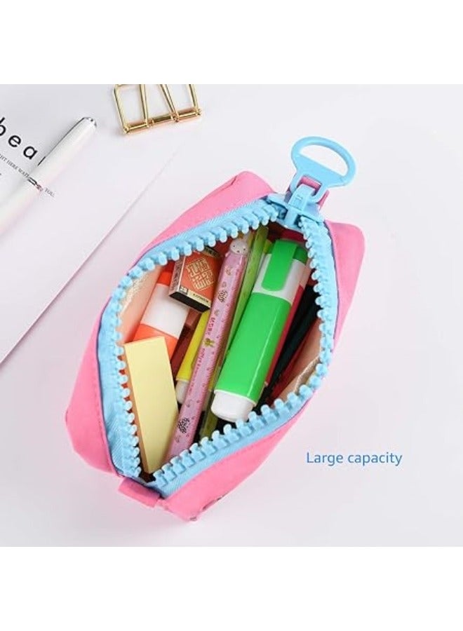 Student Pencil Box, Canvas Storage Bags, Unicorn Design Pencil Case, Pen Bag, Suitable for Students of Any Grade - Image 5