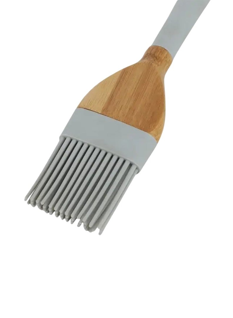 Liying 2Pcs Basting Brushes Silicone Heat Resistant Pastry Brushes Spread Oil Butter Sauce Marinades for BBQ, Grill, Baking, Kitchen BPA Free  - Image 4