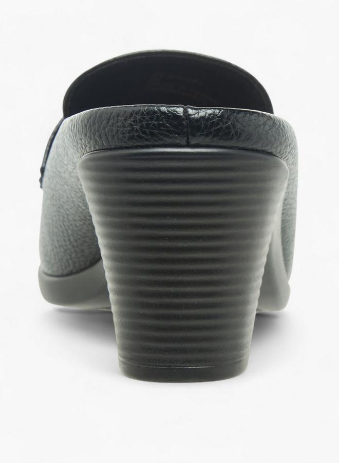 فلورا بيلا من شو إكسبرس أحذية نسائية سهلة الارتداء بكعب عريض بنقوش - Image 5