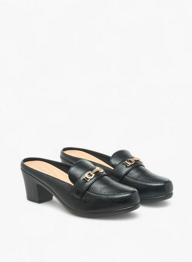 فلورا بيلا من شو إكسبرس أحذية نسائية سهلة الارتداء بكعب عريض بنقوش - Image 3