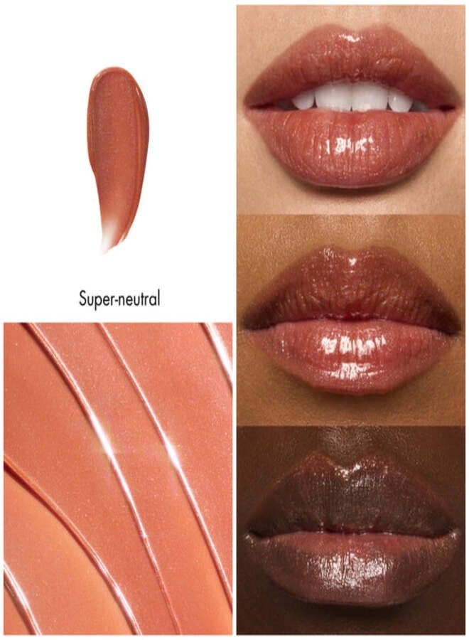 elf e.l.f.Glow Reviver Lip Oil – Super Neutral | Hydrating High-Shine Nourishing Lip Oil with Squalane & Fruit Oils – 7.6 ml - Image 3