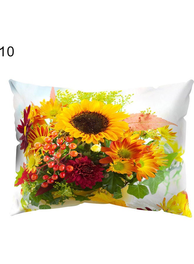 نيبمينينت كيس وسادة بنقشة الزهور متعدد الألوان