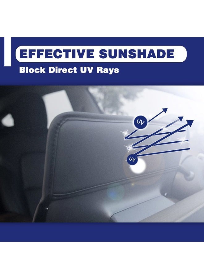 XTAUTO Screen Protector Cover Compatible with Tesla Model 3 Model Y Center Console Display Cover Folding Sun Shade Sleeve Screen Protection from Scratch, Dust, Heat Tesla Interior Accessories (Black) - Image 5