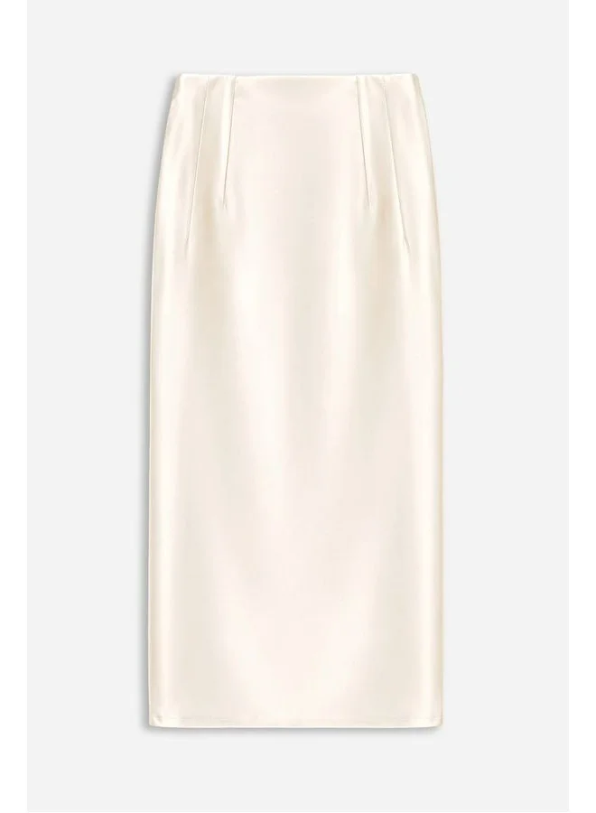 Nocturne  Pleat Detail Pencil Skirt for Women | Best Price UAE