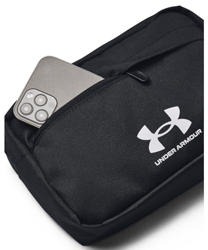 UNDER ARMOUR حقيبة خصر كروس بودي من أندر أرمور للبالغين غير محددة الجنس - لاودون لايت، (001) أسود / أبيض، مقاس واحد يناسب معظم الأحجام - Image 4