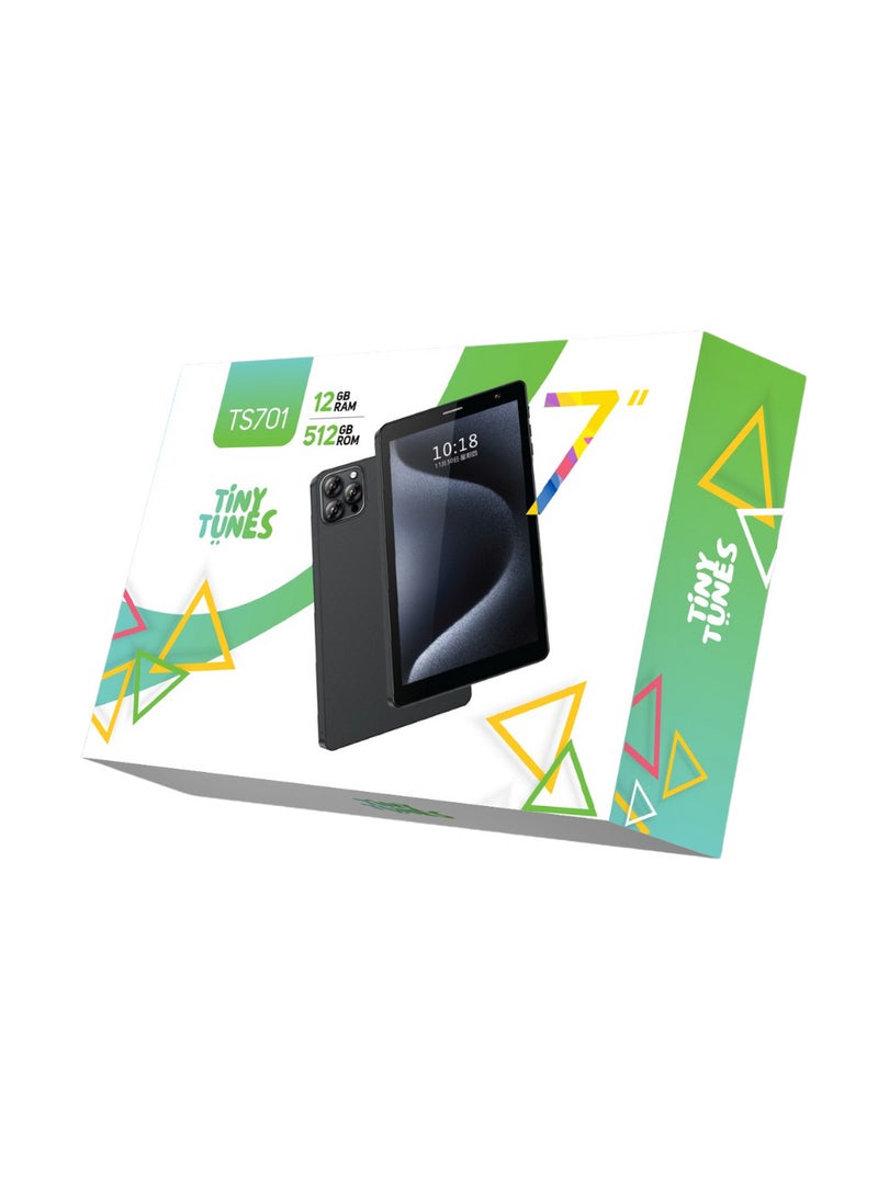 Tiny Tunes TS 701 Smart Tablets 8GB RAM 512GB ROM 5G WIFI  - Image 2