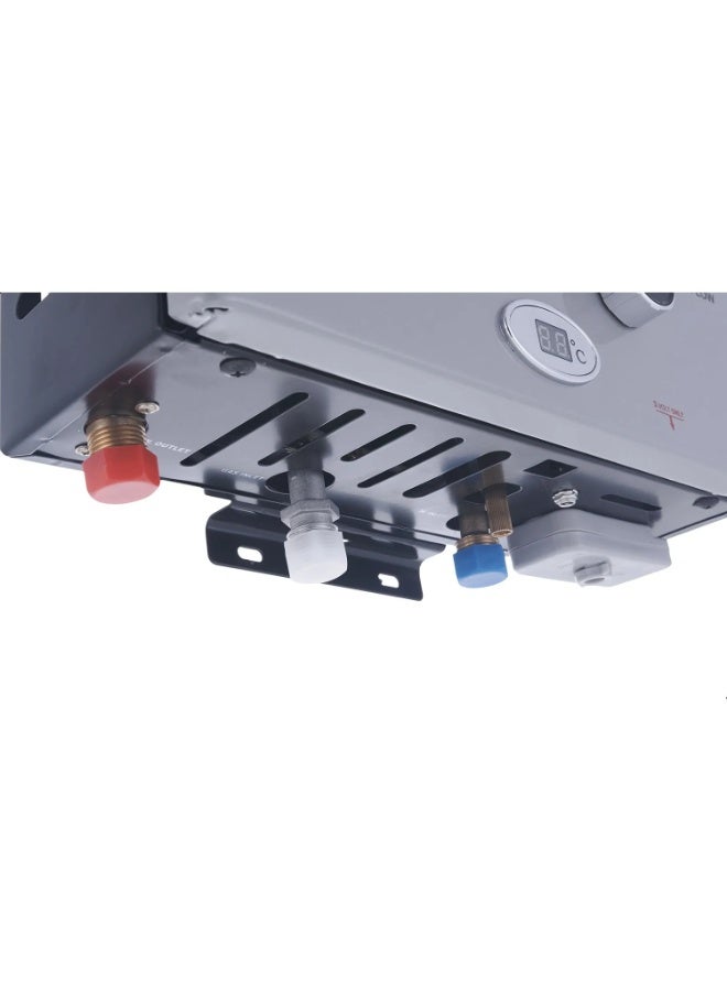 Fresh 10L/Silver Natural Gas Water Heater with Adapter - Image 4