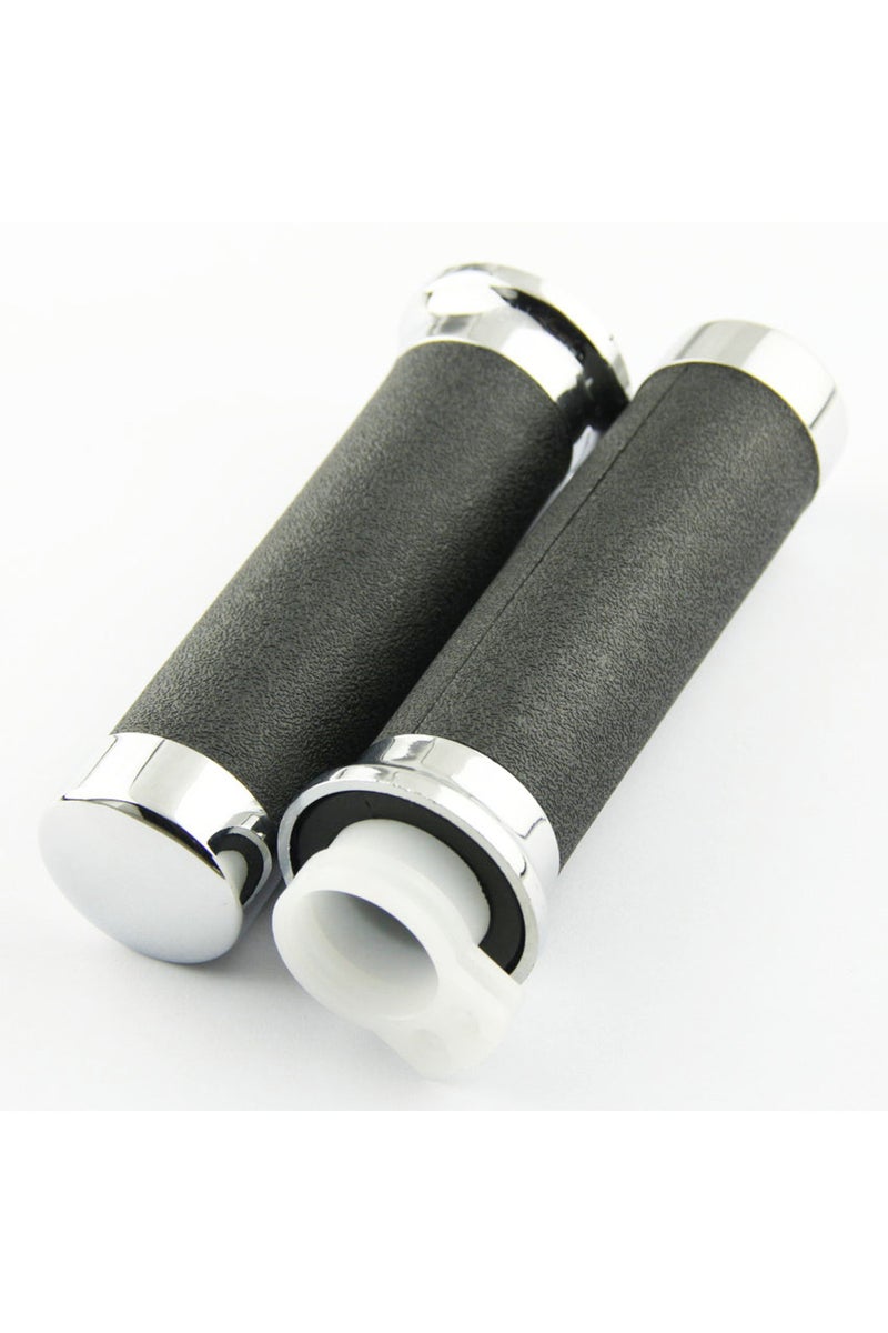 مقبض دراجة نارية أسود 25 مم لياماها XVZ1300 XV1600 V-Star XVS650 XVS650A XVS1100 XVS11A XVS1100AT