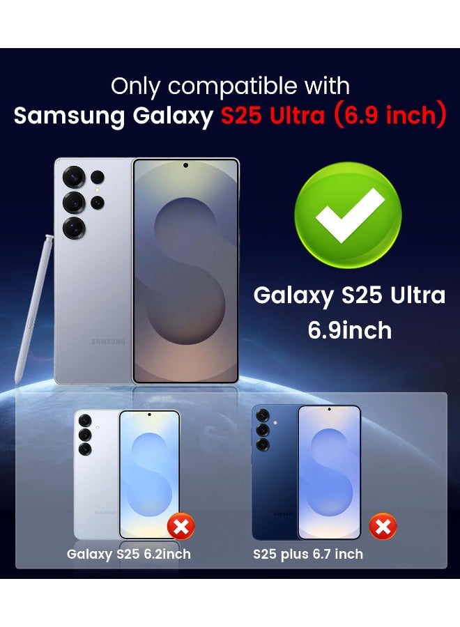 Samsung Galaxy S25 Ultra Case, [MagSafe Compatible][Built-in Camera Lens Protector][Light Slim] Soft Silicone Bumper Shockproof Matte Case Cover for Samsung S25 Ultra 5G 6.9 inch, Silver  - Image 2