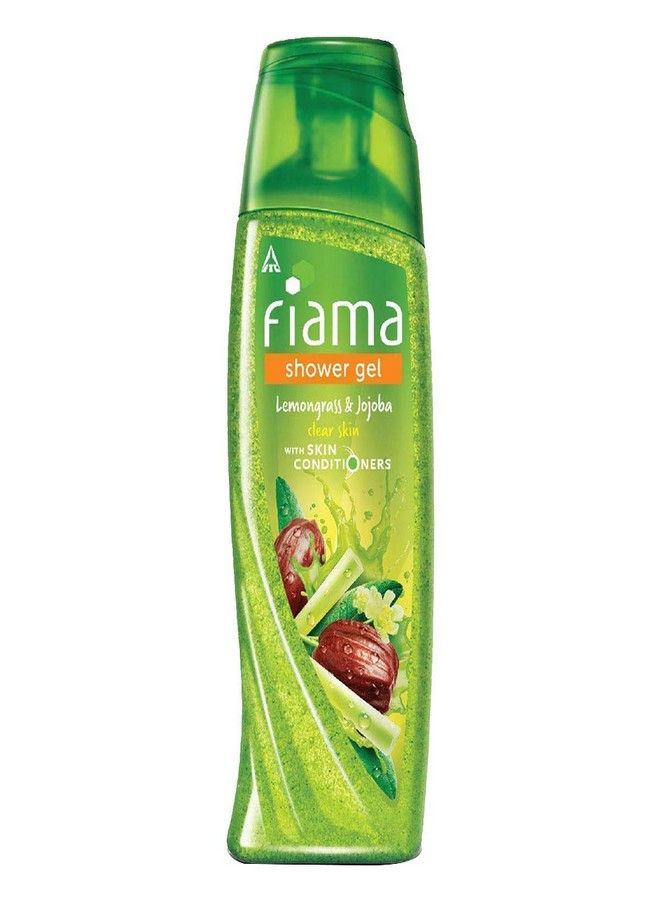 Fiama Fiama Shower Gel Lemongrass & Jojoba Body Wash with Skin Conditioners for Smooth Skin, 250 ml bottle  - Image 1