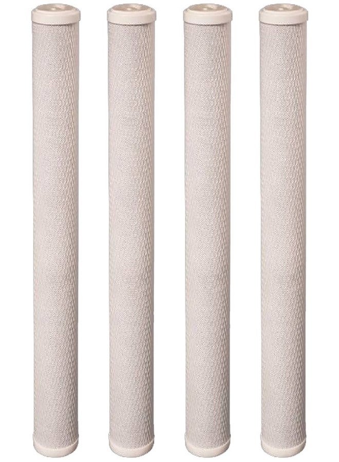 CFS - 4 Pack Water Filter Cartridges Compatible with OptiPure CTOS-20 Models - Removes Bad Taste and Odor - Whole House Replacement Filter Cartridge - 20" Filter Cartridge - Image 1