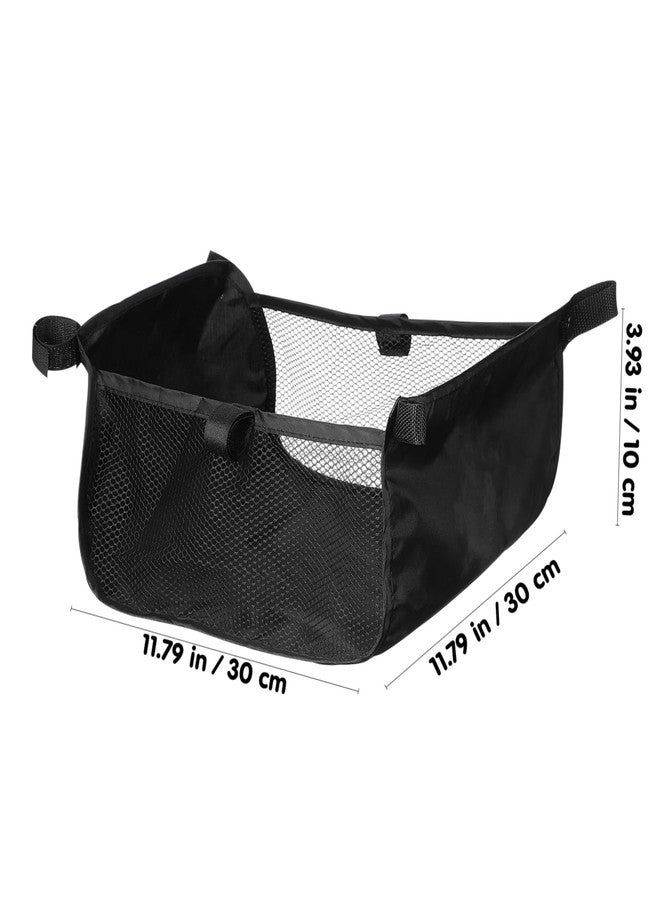 TOYANDONA Stroller Storage Bag Versatile Organizer for Diapers Towels Shopping Items Bottom Basket Replacement for Pushchairs Ample Space for Essentials - Image 2
