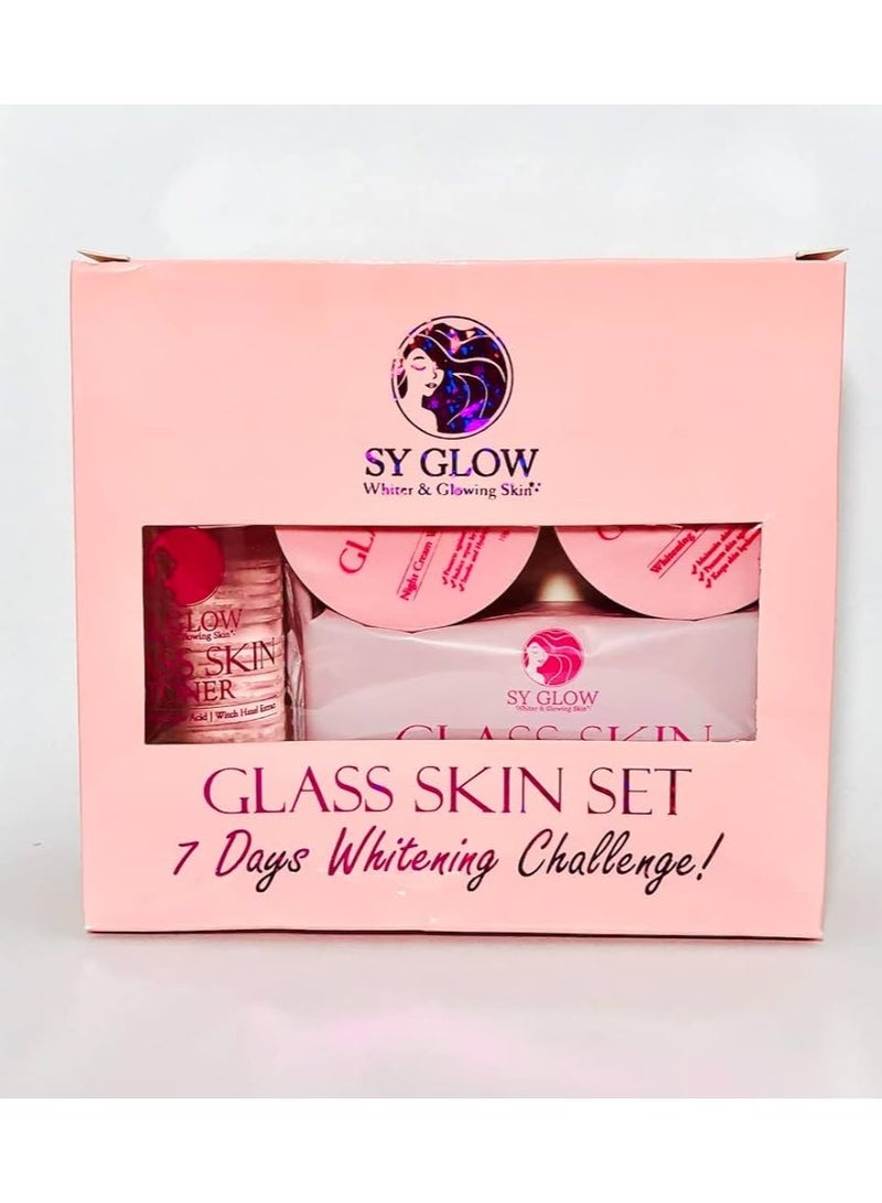 SY GLOW مجموعة بشرة زجاجية - Image 1