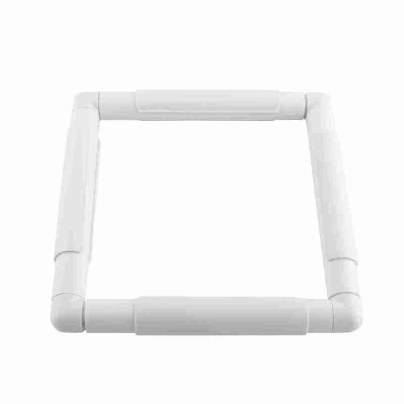 Plastic Clip Frame for Embroidery Cross Stitch Quilting Needlepoint DIY Tool(20.3*20.3cm) - Image 1