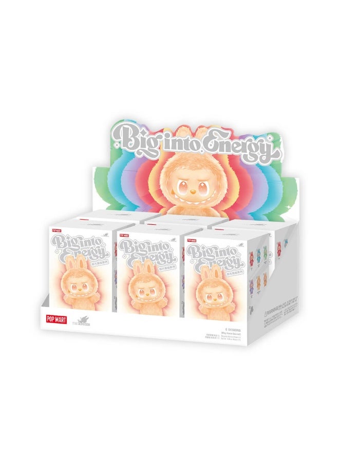 LABUBU Labubu The Monsters Big Into Energy Box - 6 Sealed Blind Boxes - Random Vinyl Plush Figures - Collectible Toys and Gifts for Collectors and Home Decoration - Full Set  - Image 1