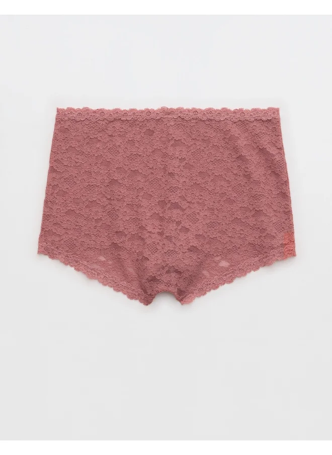 Aerie Show Off Vintage Lace Boyshort Underwear