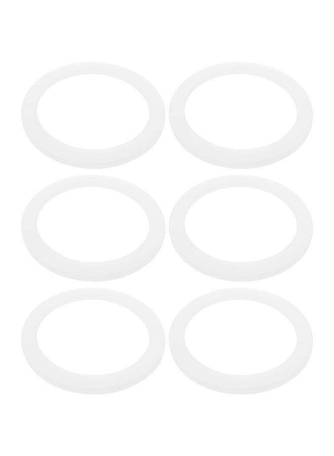 Briny River 6pcs Stovetop Espresso Coffee Makers Silicone Gasket Compatible with Bialetti Compatible with Imusa Compatible with BC 9 Cups - Image 1
