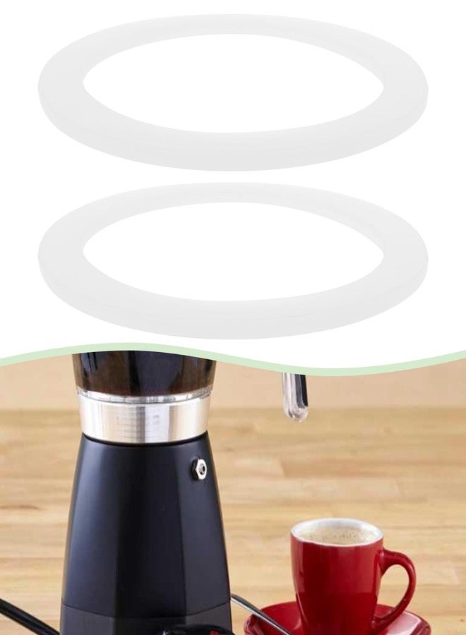 Briny River 6pcs Stovetop Espresso Coffee Makers Silicone Gasket Compatible with Bialetti Compatible with Imusa Compatible with BC 9 Cups - Image 3