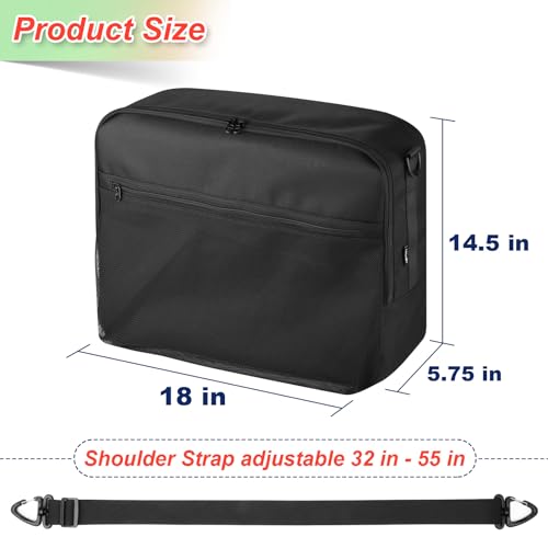 Cosmos Stadium Seat Carrying Bag Folding Bleacher Chair Storage Organizer Bag for Holding Foldable Stadium Seat Cushion Pad in Baseball Football Soccer Sports Match & Camping Beach Hiking Trip - Image 2