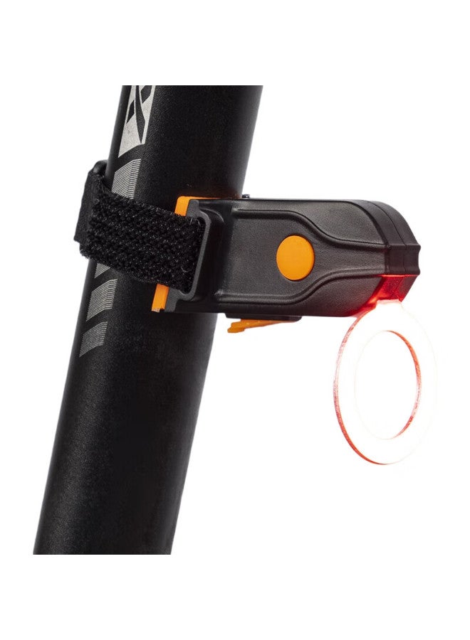 SolarStorm Bicycle Taillight, Night Riding Warning Light, Usb Rechargeable, Round Taillight, For Mountain And Road Bikes, Led High-Brightness Car Light - Image 1