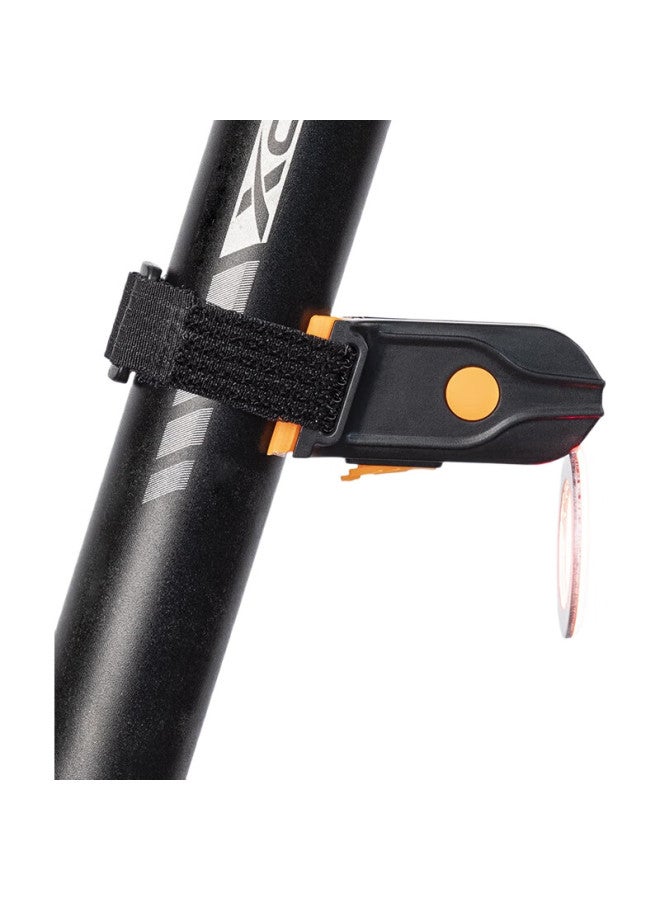 SolarStorm Bicycle Taillight, Night Riding Warning Light, Usb Rechargeable, Round Taillight, For Mountain And Road Bikes, Led High-Brightness Car Light - Image 3